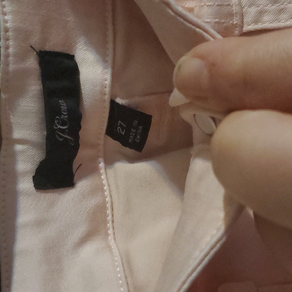 J Crew size 27 women's light pink jeans. - Picture 3 of 5